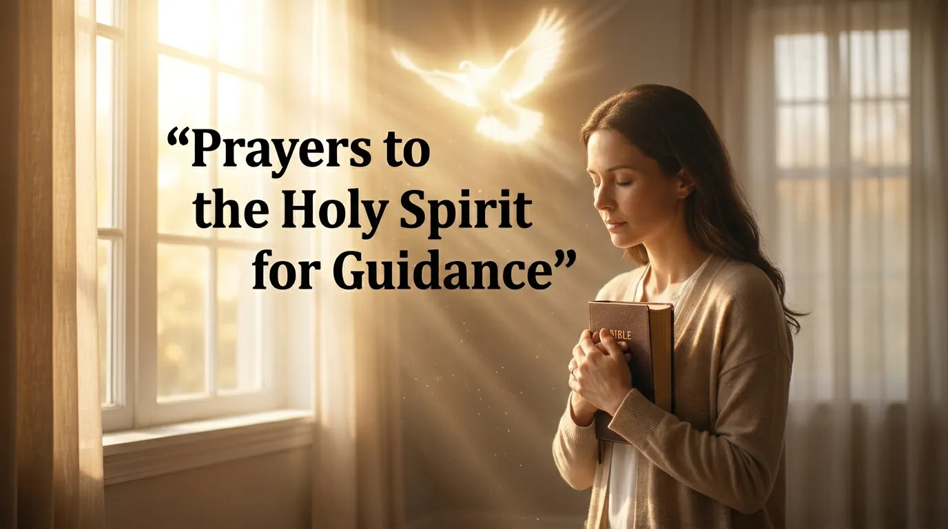 Prayers to the Holy Spirit for Guidance
