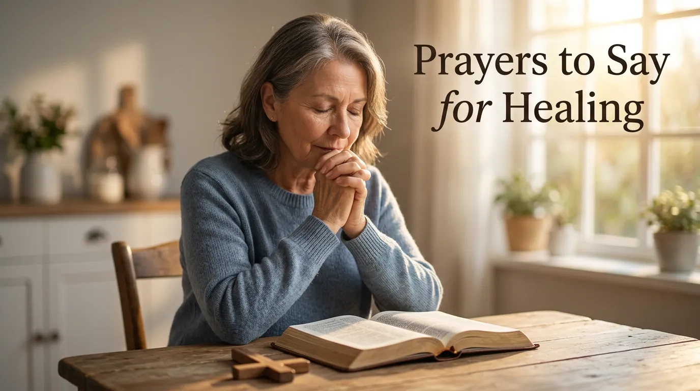 Prayers to Say for Healing